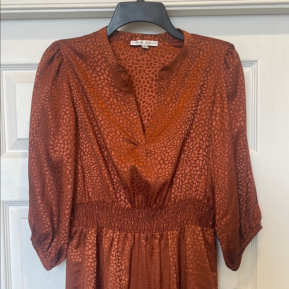 NWT Rust Colored Midi Dress